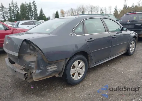 2009 Chevrolet Impala Lt из США, поврежденный, VIN 2G1WT57N991208016